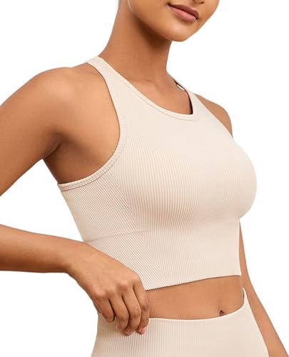 High-performance yoga sports seamless bras for women longline tank tops with built-in gym workout racerback
| Yoga spor